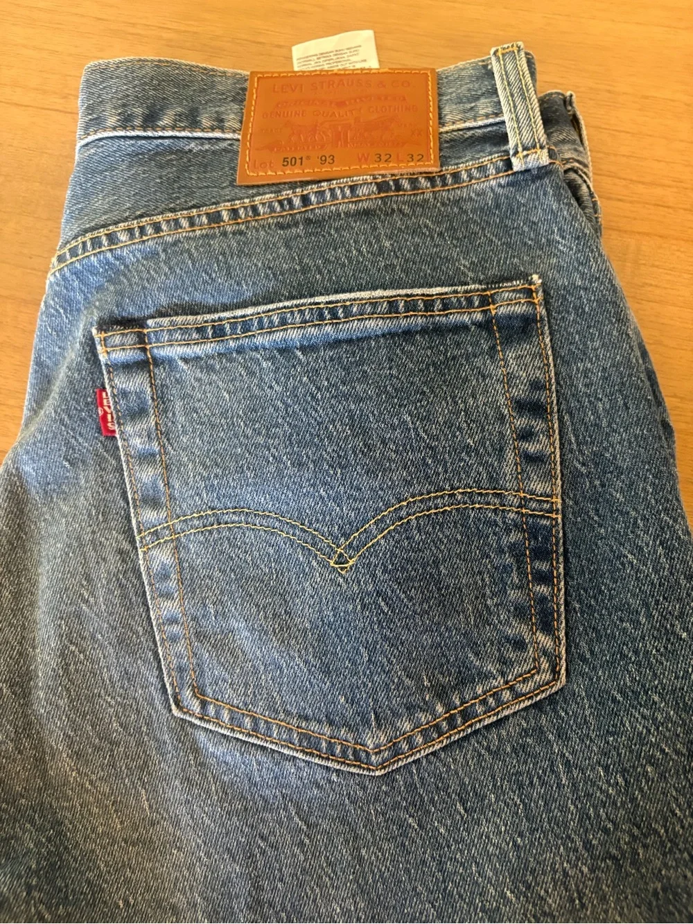 Levi'sPremium 501 - 93  Men's Blue Straight-Leg Jeans